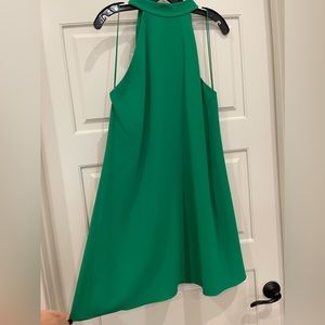 Alice and Olivia Halter Zip Dress